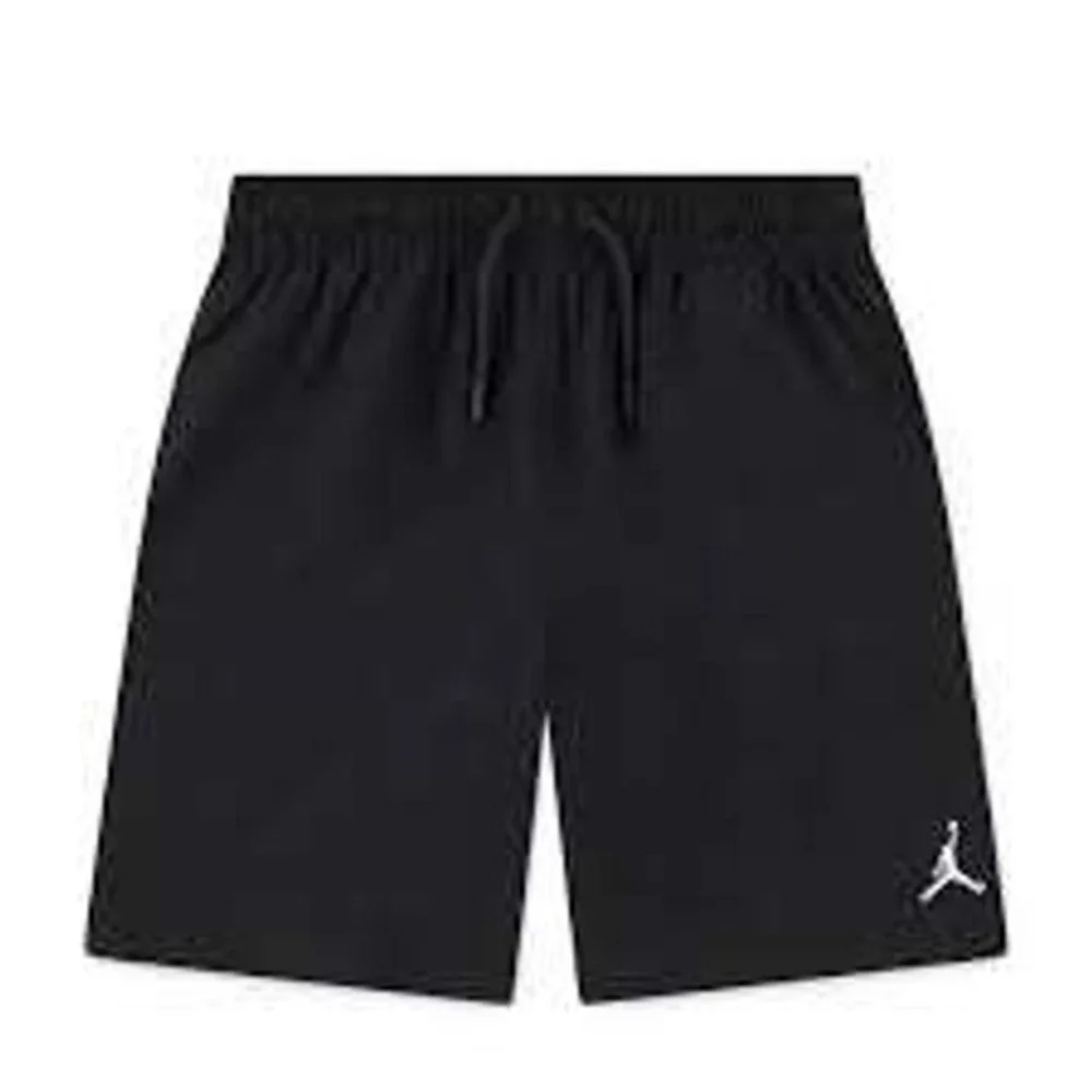 Jordan Athletic Shorts Jumpman Logo Boys Youth 6 Black Basketball Sportswear New